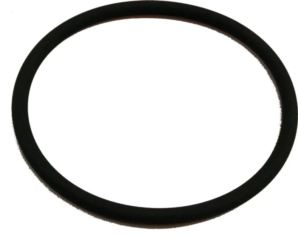 Schwarzer, runder Gummi-O-Ring, geeignet für Anwendungen im Abgaswärmetauscher, möglicherweise passend für Produkte der Marke Wolf.
